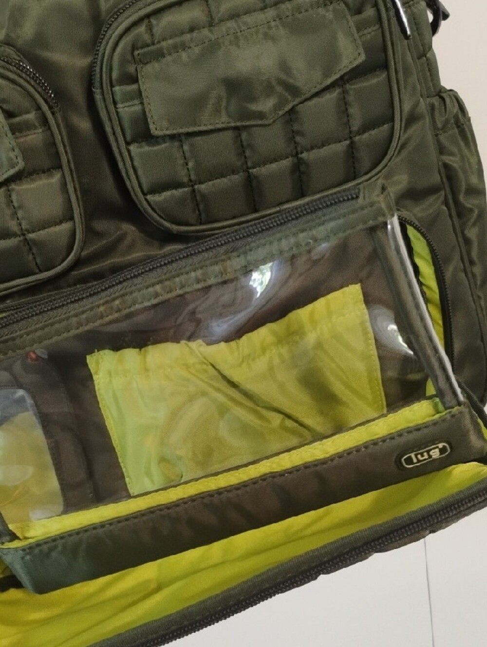 lug Olive Green Puddle Jumper Bag - Picture 6 of 11